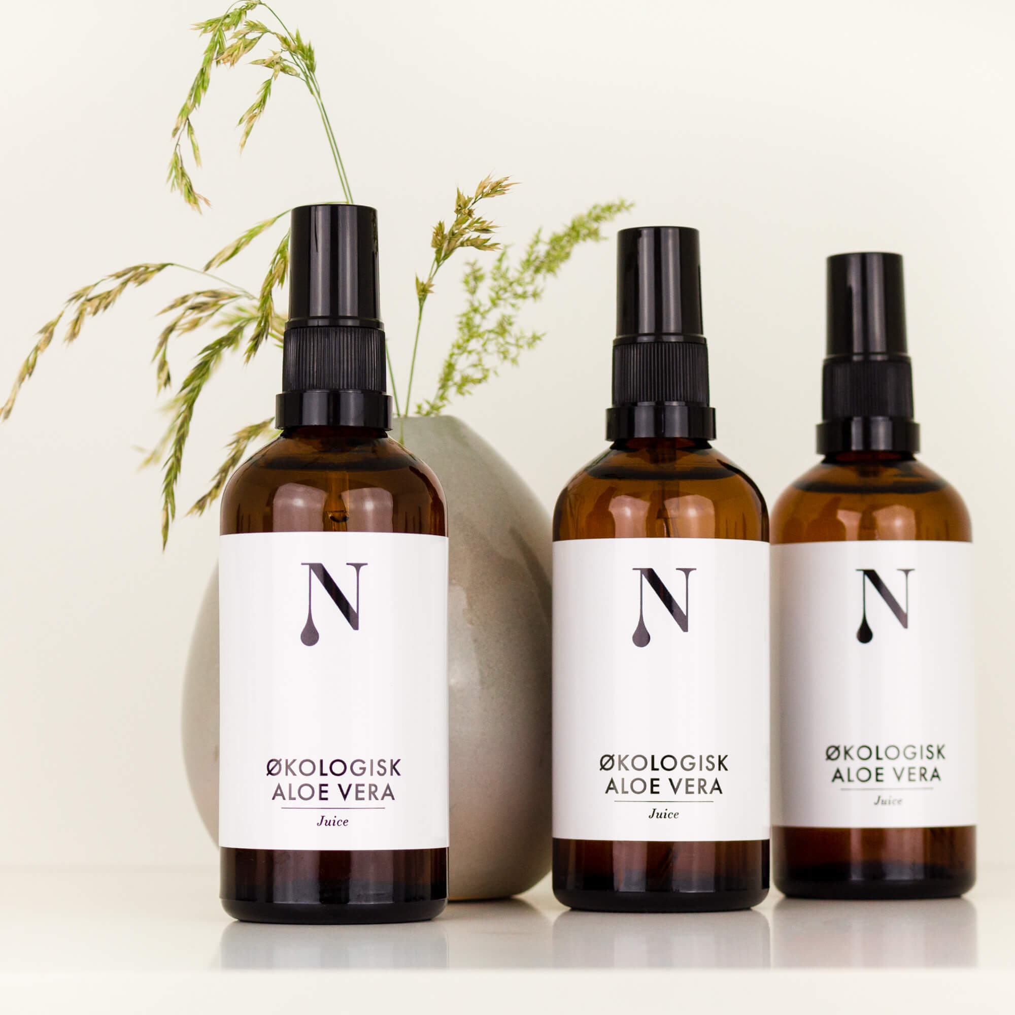 Økologisk Aloe Vera Juice ansigtsmist - 100 ml.